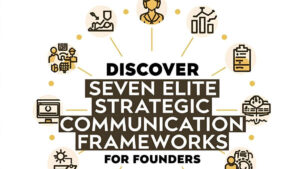 illustrating seven elite strategic communication for founders.